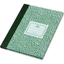 Uravas Store National 53010 Lab Notebook, Legal Rule, 10 1/8 x 7 7/8, Beyaz, 96 Yaprak