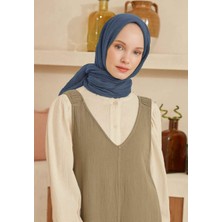 Fresh Scarfs İndigo Bürümcük Şal