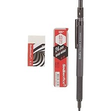 Uravas Store Scrikss Office Graphx 3'lü Set Versatil Kalem 0.5 mm Antrasitsilgimin 0.5 mm