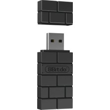 8bitdo Wireless USB Adaptör V2 Dönüştürücü Adaptör Nintendo Switch ve Windows için Özelleştirilebilir