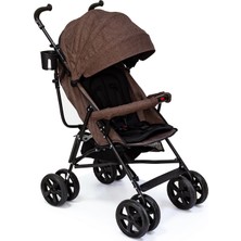Duux Siena Baston Bebek Arabası Kahverengi 15 kg Taşıma Kapasitesi Katlanabilir ve Kullanışlı