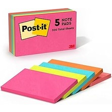 Uravas Store Post-It Yap Kan Notlar 3" x 5" 5/paket Astarl Cape Town W/100 Yaprak
