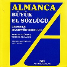 Uravas Store Almanca Büyük El Sözlüğü