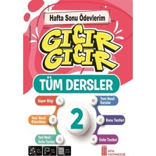 Ata Yayıncılık 2. Sınıf Gıcır Gıcır Hafta Sonu Ödevlerim Tüm Dersler