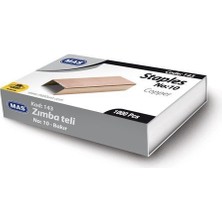 Mas 143 Zımba Teli No:10 Bakır 1 Paket
