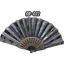 Uravas Store Plastik Kumaş Yelpaze 12'li OB-022