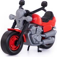 Polesie Kırmızı Yarış Motosikleti 24.7x13x17 cm Sağlıklı Plastik Yapı ile Eğlenceli Oyun