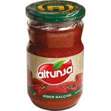 Altunsa Biber Salçası Tatlı 650 gr Türkiye Menşeli Doğal İçeriklerle Hazırlanmış