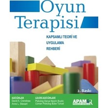 Apamer Psikoloji Yayınları Oyun Terapisi - David A. Crenshaw Ciltsiz 610 Sayfa Türkçe Yayın Apamer Yayınevi