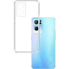 Renas Store Reno 7 Lite Kılıf Lüx Şeffaf Silikon