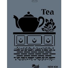 Renas Store New Seri N-434 Stencil 35X25 cm