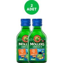 Möller's Omega-3 Balık Yağı Şurubu Tutti Frutti 150 ml 2 Adet