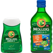 Mollers Tutti Frutti Balık Yağı Möllers Kapsül