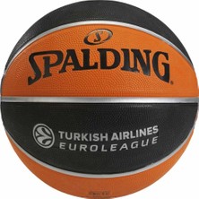 Spalding TF-150 Euroleague Basketbol Topu 6 Numara Turuncu Renk Yüksek Performanslı
