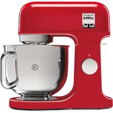 Kenwood kMix Mutfak Şefi Stand Mikser 5 Lt Kırmızı 1000 W Güçlü Motor Paslanmaz Çelik Hazne-KMX750AR