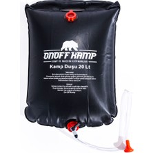 On Off Moto On Off 20 Lt Kapasiteli Kamp Duşu Ayarlanabilir Vana ile Taşınabilir ve Pratik Kullanım
