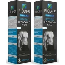 Bioder Bitkisel Tüy Dökücü Krem 100 ml x 2 Erkeklere Özel Etkili Formül