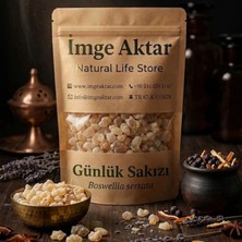 İmge Aktar Günlük Sakızı - Akgünlük Sakızı - Doğal Reçine 100 gr