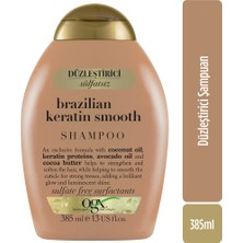 Orofluido Organix Brazilian Keratin Therapy 385 ml Düzleştirici Şampuan, Avokado Yağı ve Keratin ile Zenginleştirilmiş