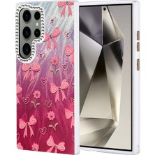 Uravas Store Mey Ithalat®  Samsung Galaxy S23 Ultra Kılıf Blade Aynalı Desenli Kapak - Desen 3