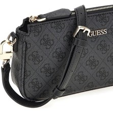 Guess Noelle Askılı Mini Çanta 4g Logo Baskılı Poliüretan Malzeme ile Şık Günlük Kullanım İçin HWBG9672710