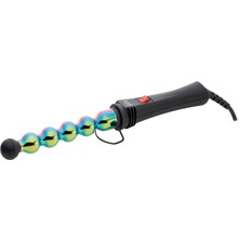Gamma Piu Srl 25mm Seramik Plakalı Iron Bubble Saç Maşası Profesyonel Kullanım İçin