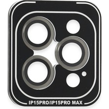 Uravas Store Joko  Iphone 15 Pro Max Pvd Metal Kamera Lens - Gri