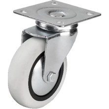 Renas Store Hts 351 - 75X25 mm Pvc Tablalı Tekerlek - 4 Adet