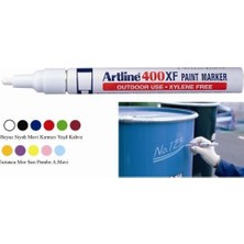 Artline EK400XF Beyaz Keçeli Kalem 1 Adet Hızlı Kuruma Özelliği ile Her Yüzeyde Kullanım
