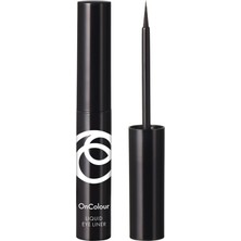 Oriflame Oncolour Likit Eyeliner Black Renkli Yarı Esnek Fırça ile Kolay Uygulama 35424