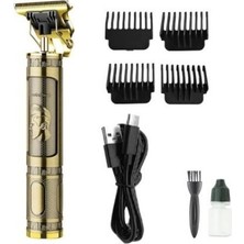 Uravas Store PS-033 Çelik Kasa Profesyonel T-Bıçak  Sakal Ense ve Çizim Tıraş Makinesi