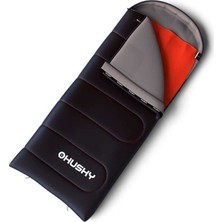 Husky Guty -10C Kış Uyku Tulumu Çift Kişilik Suya Dayanıklı Renkli Konfor Sıcaklığı -3C