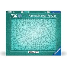 Uravas Store Ravensburger, 736P Puzzle Krypt Metalik Mint, Yetişkin Puzzle