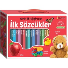 Diytoy İlk Kütüphanem- İlk Sözcükler 8li Mini Bebek Kitap Seti