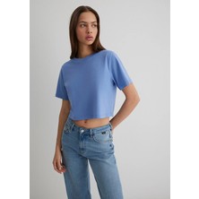Mavi Mavi Crop Basic Tişört 1613072-70854
