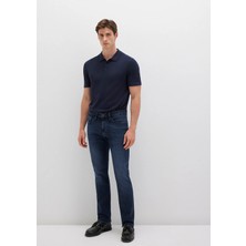 Mavi Marcus Sporty Puslu Mürekkep Mavi Jean Pantolon 0035190650