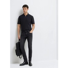 Mavi mavi KVNÇ Mavi Black Duman Gri Smoke Jean Pantolon 001070-34804