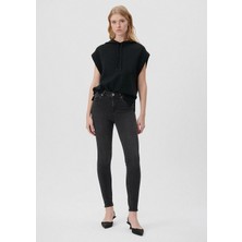 Mavi Kadın Tess Duman Gri Gold Luxury Jean Pantolon 100328-31910