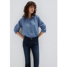 Mavi Soft-Premium  Mavi (TENCEL™) Liyosel Karışımlı Gömlek 1211373-70728