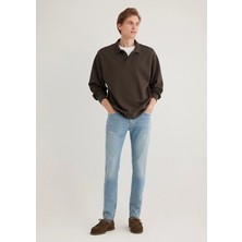 Mavi James Classic Denim Puslu Açık Mavi Gabardin Pantolon 0042486407