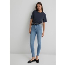 Mavi Serenay Gold Shape Puslu Indigo Mavisi Jean Pantolon 100980-80533