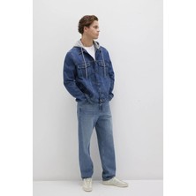 Mavi Brandon 90LAR Vintage Koyu Mavi Jean Ceket 0112808-90839