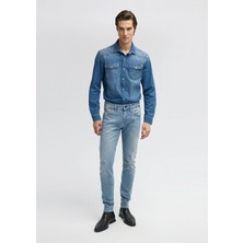 Mavi Kvnç Mavi Black Gölgeli Açık İndigo Mavisi Jean Pantolon 001070-33974
