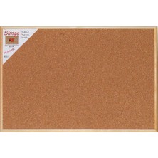 Akyazı Simge Mantar Pano 60 x 90 cm 1 Adet Yerli Üretim Doğal Renk Seçenekleri ile