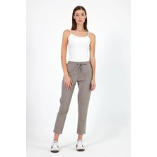 Vena Kadın Alian Vizon Beli Lastikli Summer Gabardin Pantolon