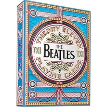 Uravas Store THEORY11 The Beatles Premium Oyun Kartları – Mavi Deste