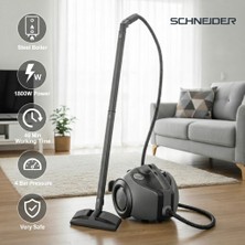 Schneider Çok Fonksiyonlu Buharlı Temizlik Makinesi - Çelik Kazanlı 1800W