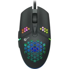 Uravas Store Lenovo Lecoo MS105 3200 Dpı 6 Tuşlu Kablolu Rgb LED Aydınlatmalı Gaming Oyuncu Mouse