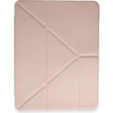 Uravas Store Huawei Matepad Air 11.5 Kılıf Kalemlikli Mars Tablet Kılıfı - Rose Gold