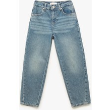 Koton Pamuklu Cepli Rahat Kesim Denim Pantolon